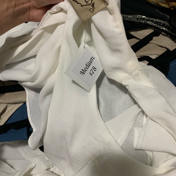 White Romper - Picture 2 of 2